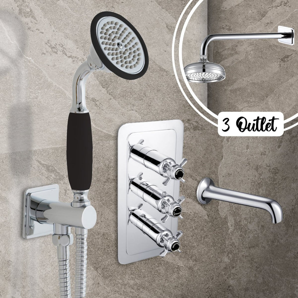concealed shower mixer valve