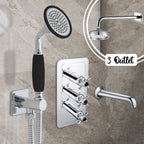 concealed shower mixer valve