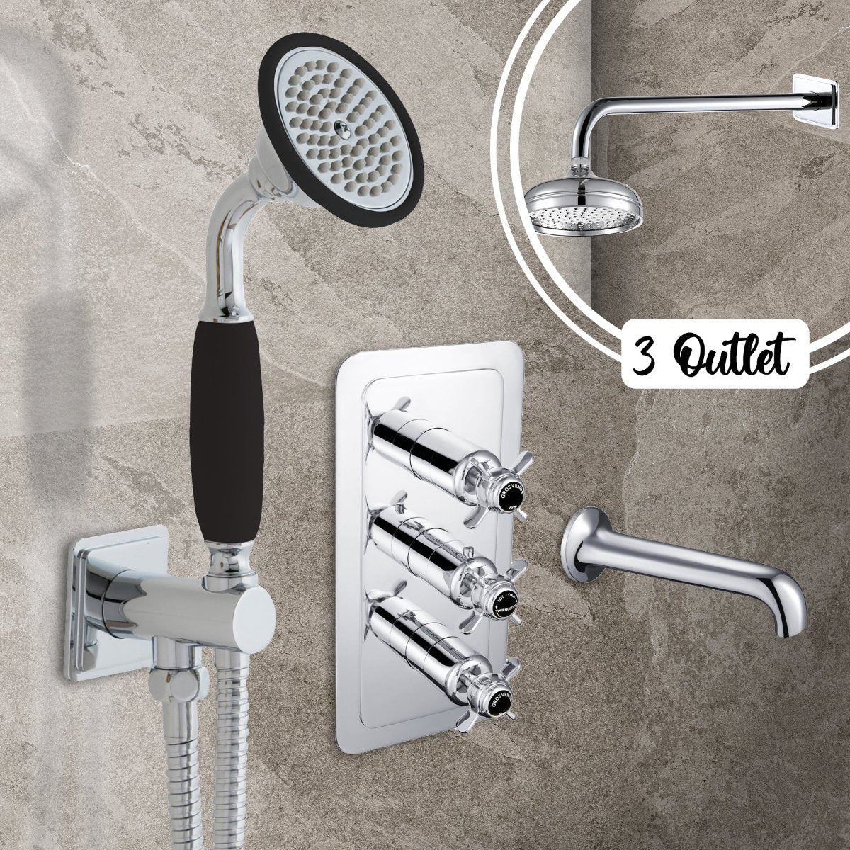 concealed shower mixer valve