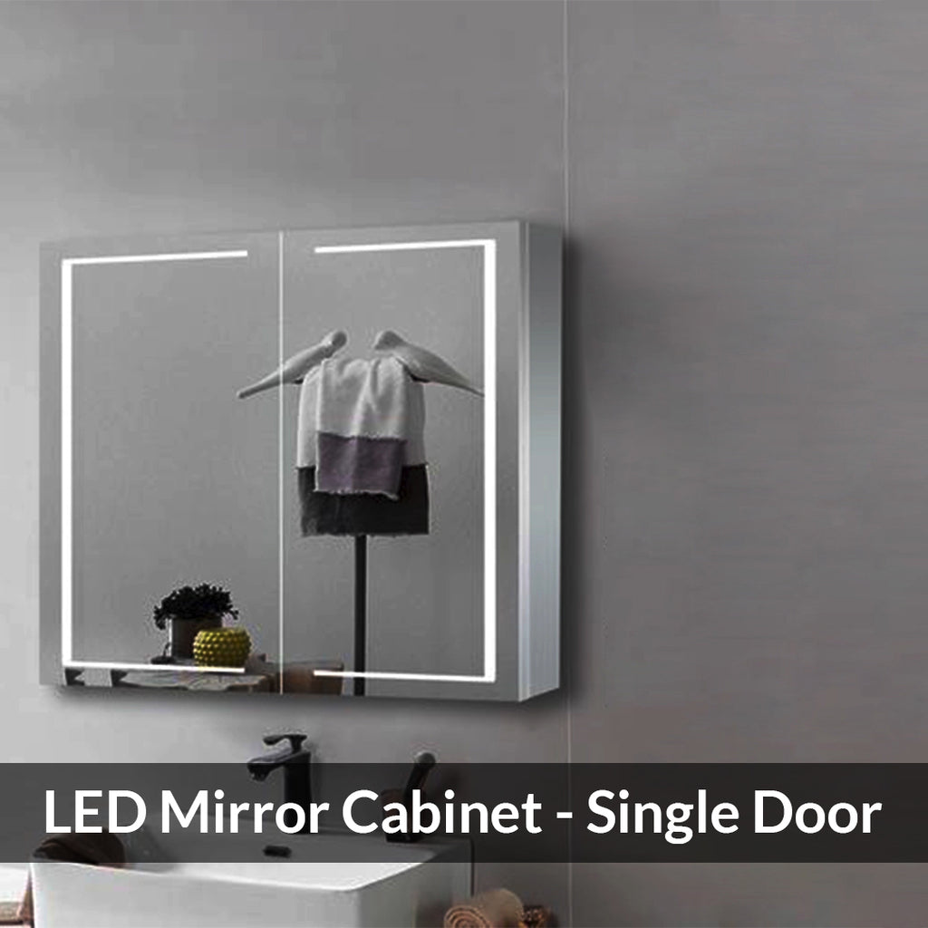 LED Mirror Cabinet Single Door [TRSN500]