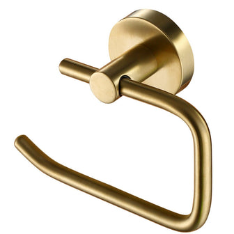 Brushed Brass Toilet Roll Holder Secondary image