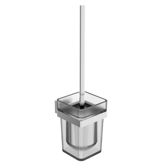 Wall Mounted Chrome Toilet Brush and Holder Tapron
