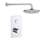 1 Outlet Touch Thermostat with Overhead Shower 