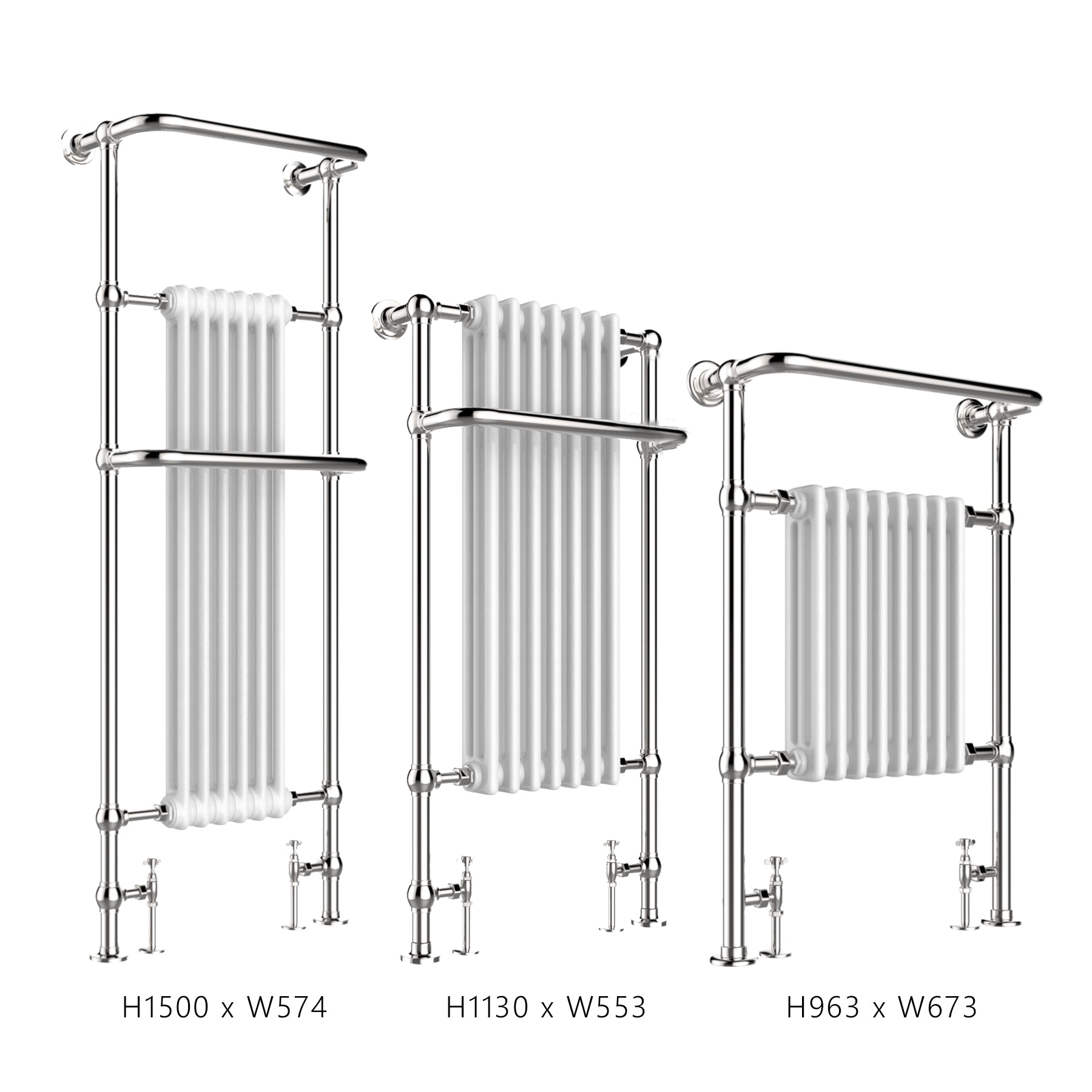 Bathroom Radiator Rails Traditional Dual Fuel Towel Rail | Victorian Bathroom Radiator