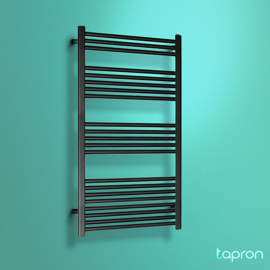 Black Towel Radiators-Tapron 1000
