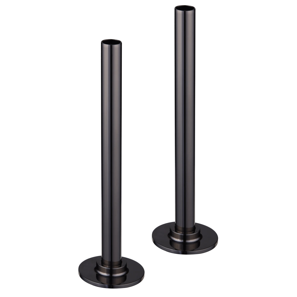 Black Radiator Bathroom-Tapron