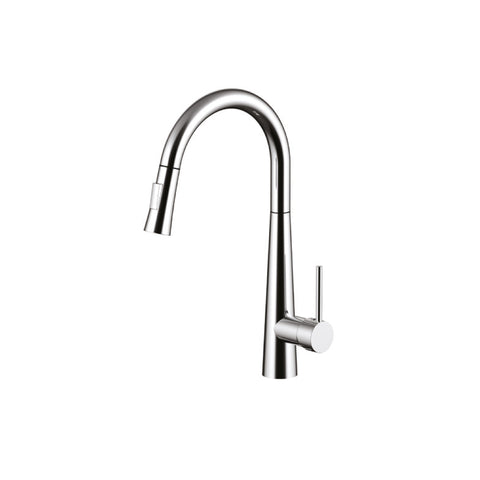 Modern Veneto Single Lever Kitchen Mixer Tap with Pull Out Spray