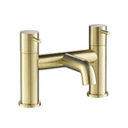 Deck Mounted Bath Filler Tap - Brushed Brass-tapron