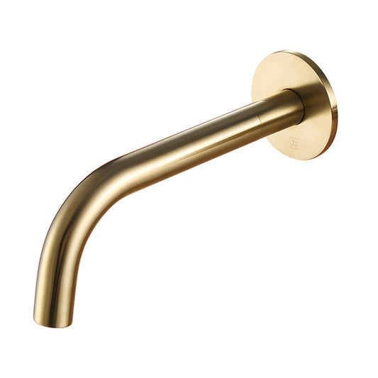 VOS Gold Wall Mounted Basin Mixer Tap with Spout-tapron 1000