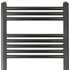 Black Heated Towel Rail