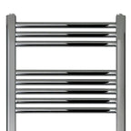 Chrome bathroom radiator