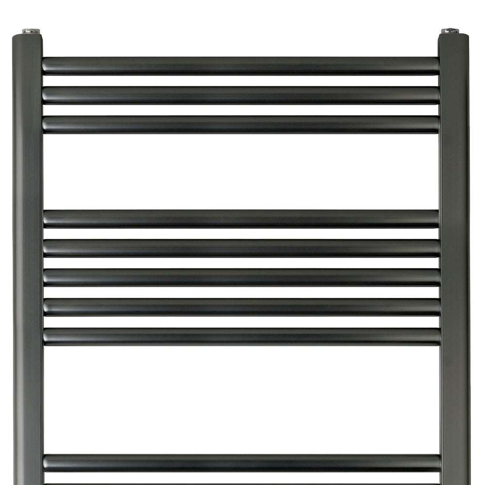 dual fuel black radiator 1200mm x 600mm