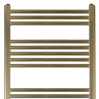 1200 x 600 brushed brass towel radiator