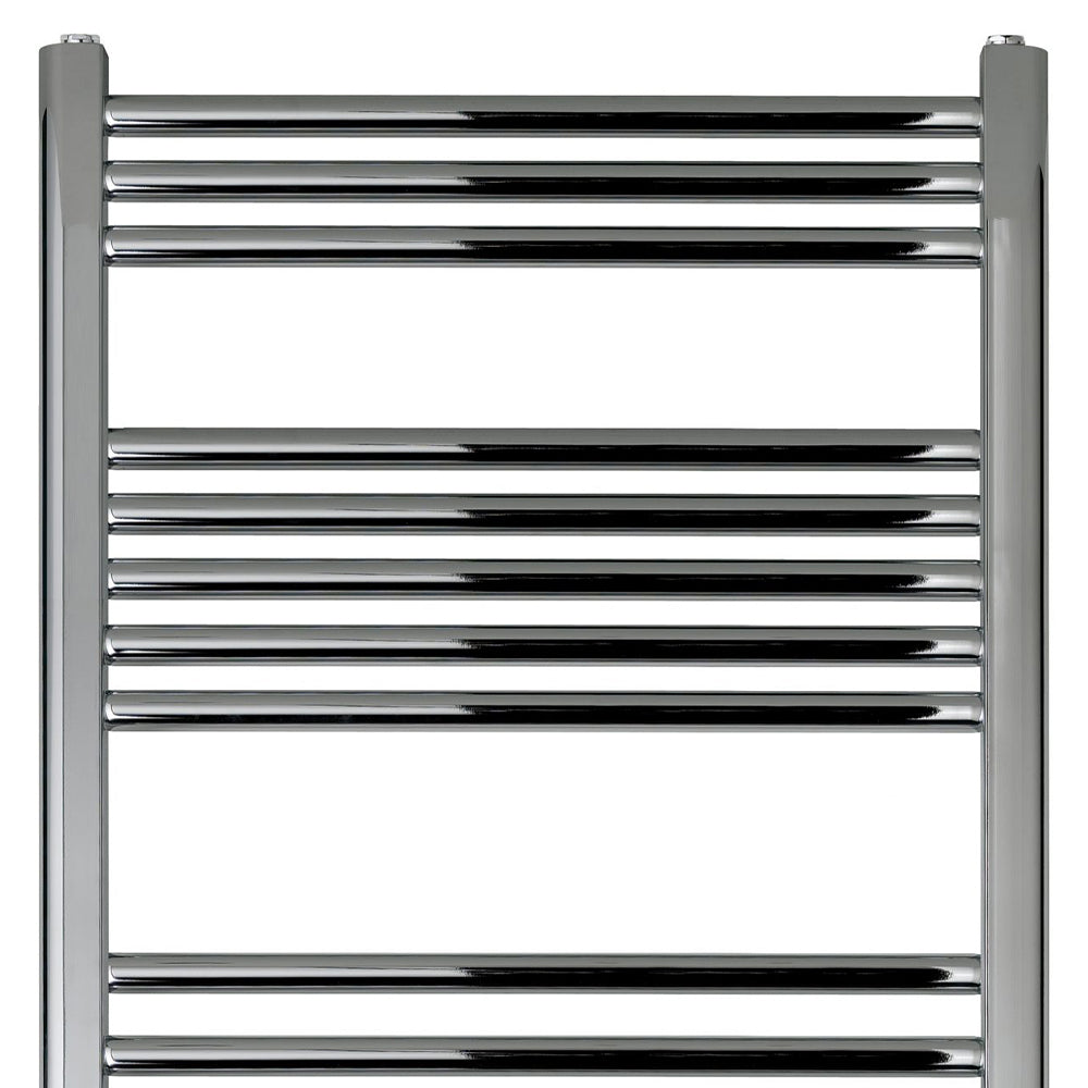 Chrome bathroom radiator