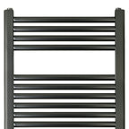 Black Heated Towel Rail