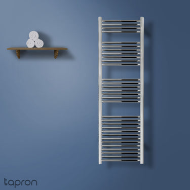 VOS Chrome Towel Rail Radiator - 1600mm X 500mm