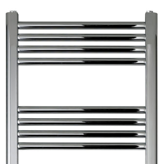 Chrome Heated Towel Rail - 800mm X 500mm Dual Fuel Secondary image