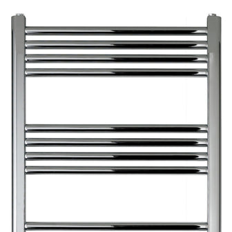 Chrome Heated Towel Rail - 800mm X 600mm Secondary image