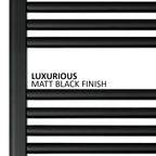 black towel radiator