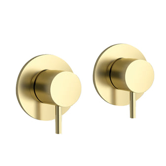 Modern Brushed Gold Shower Valve   Brass Finish Main image