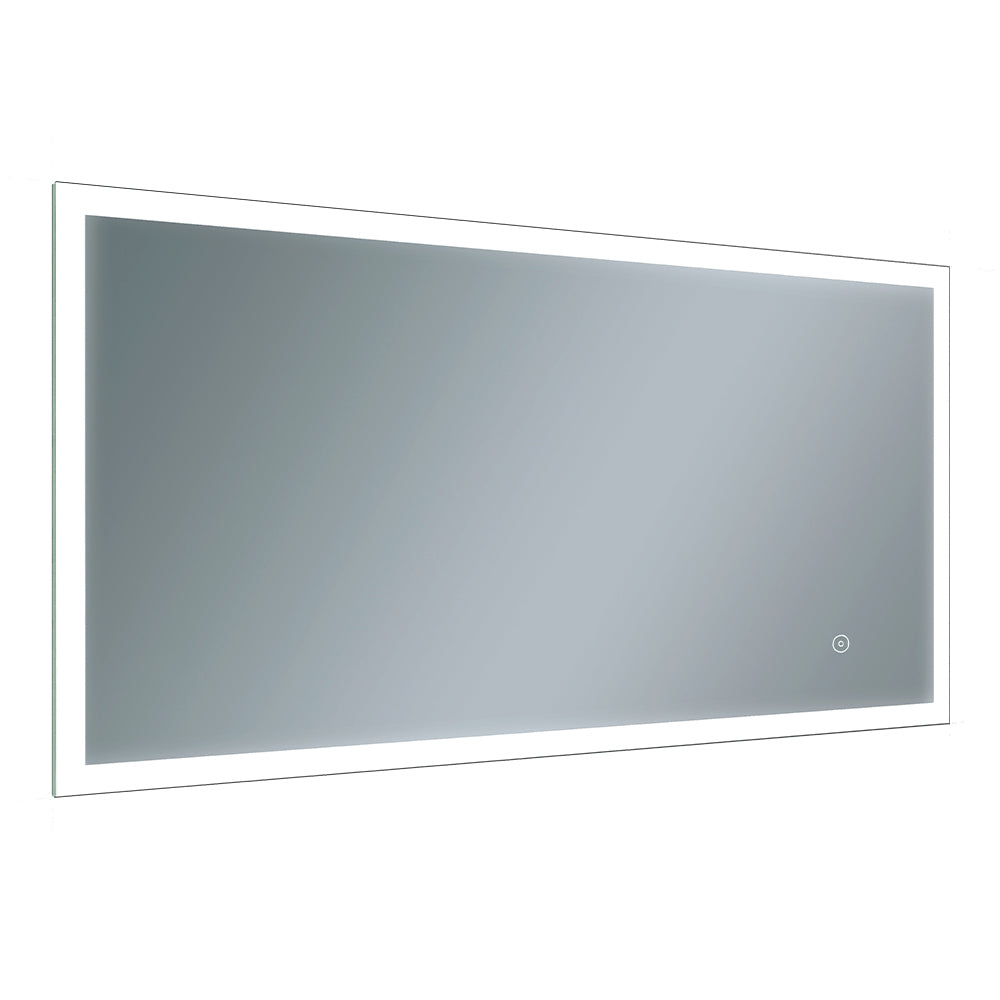 Mirror with touch switch and demister pad-Tapron