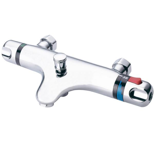 Wall-Mounte-(with-flanges)-Thermostatic-Bath-Shower-Mixer-without-Kit-HP 1