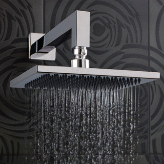 400mm Wall-Mounted Square Shower Arm - Modern Elegance Secondary image
