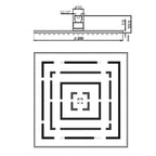 Shower Head Technical Drawing