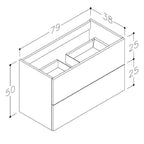 bathroom sink units Technical Drawing