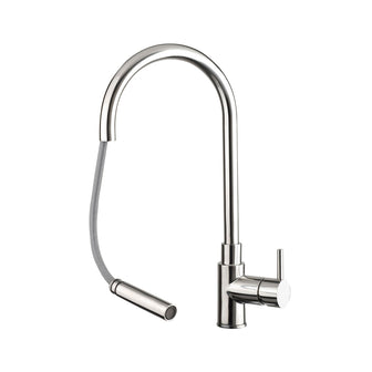 Kitchen Mixer Tap and Pull-Out Sprayer Set-Stainless Steel Secondary image