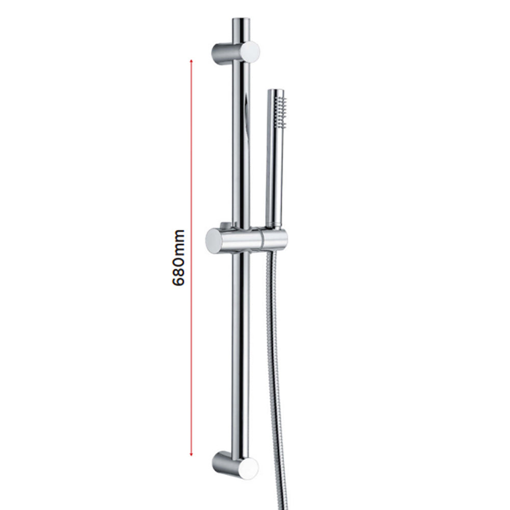 Stainless Steel Shower Riser Rail Kit Secondary image