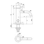 basin_pillar_taps_Dimensions