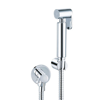 Thermostatic Bidet Douche Spray Kit with Angle Valve - Chrome Finish Secondary image