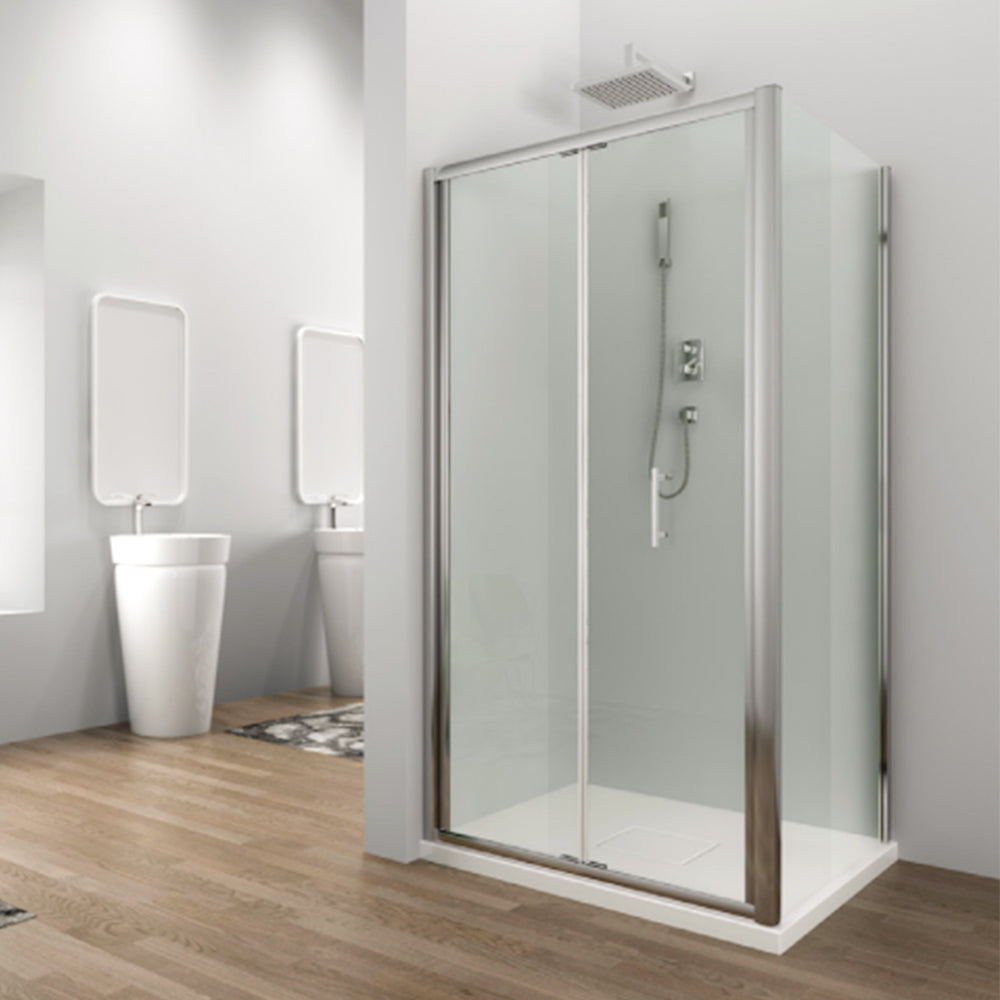 Bi Fold Shower Enclosure - 1850mmx1000mm Secondary image