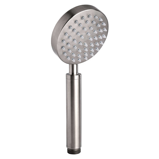 Inox Brushed Stainless Steel Round Shower Handle [IX635] 1000