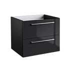 black bathroom vanity unit - Tapron