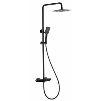 Matt Black Waterfall Bath Shower Mixer Kit Secondary image