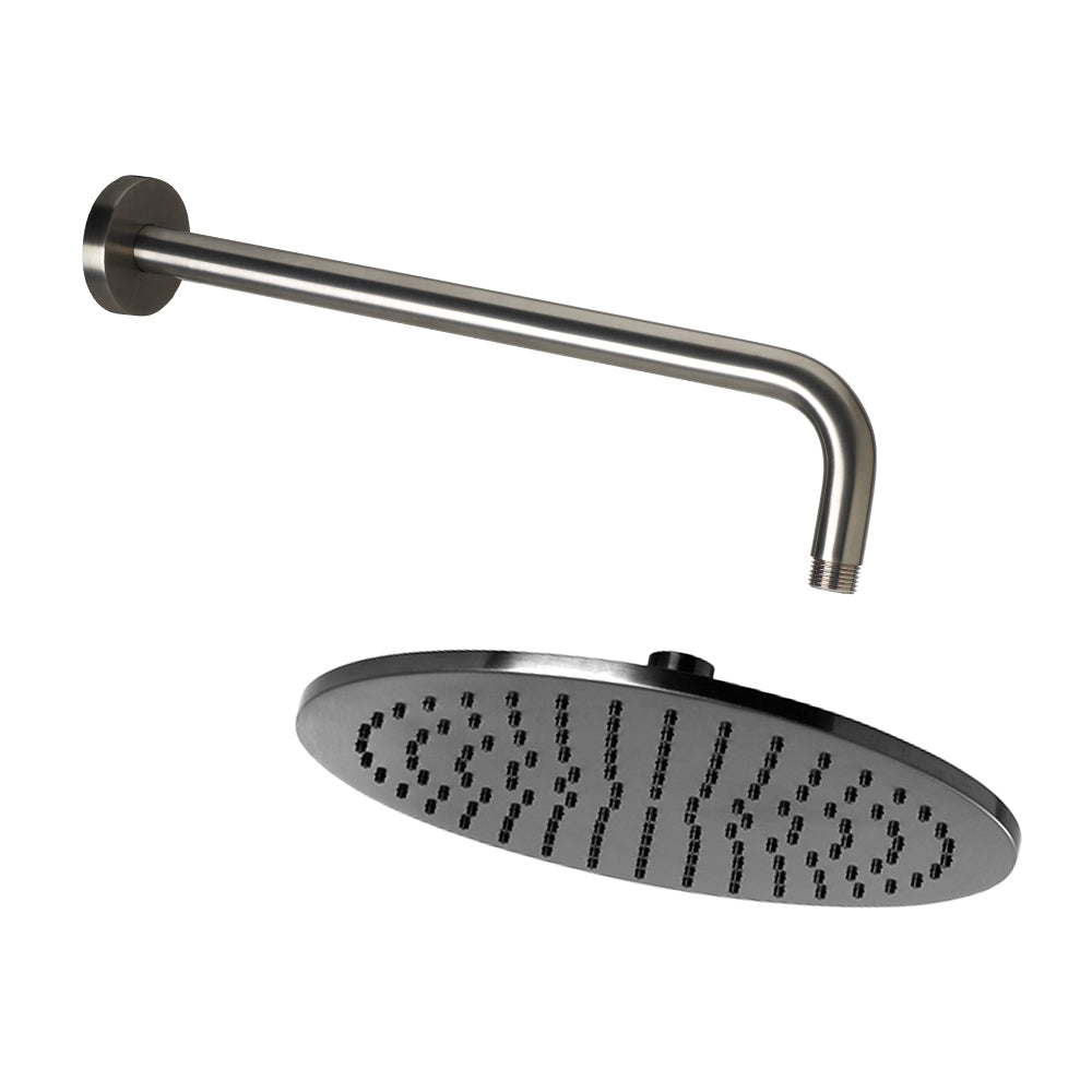 black shower arm and head - tapron