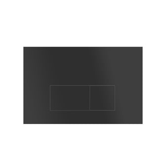 Matt Black Toilet Flush Plate Secondary image