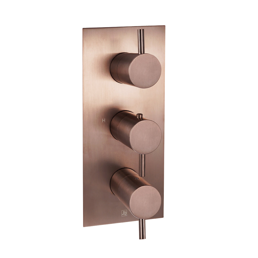 bronze concealed shower valve