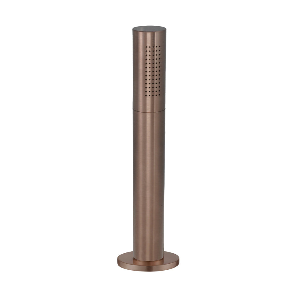 Deck-Mounted Pull-Out Hand Held Shower with Overflow- Brushed Bronze Secondary image