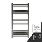 radiator towel rail black 1200mm x 600mm