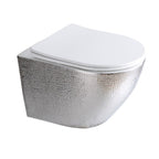 brushed nickel toilet - Tapron