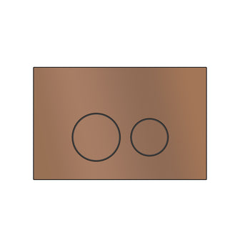 Rose Gold Toilet Flush Plate Secondary image