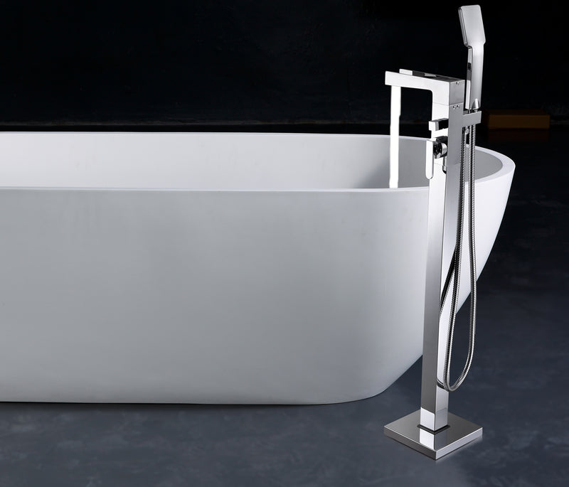 Cami Floorstanding Bath Shower Mixer with Kit - Tapron