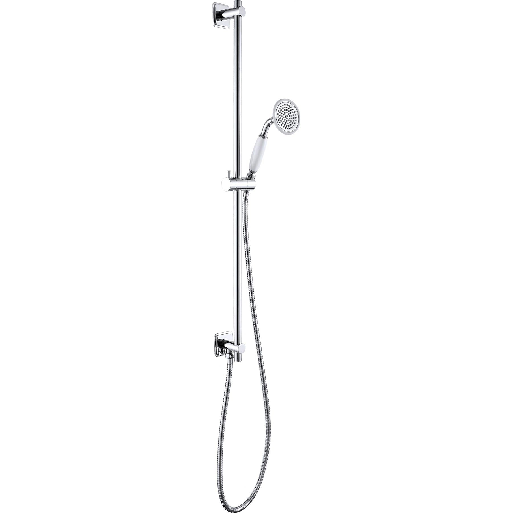 Lever Slide Rail Kit, Single Function Handset, Hose