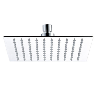 Ultra-Thin Square Rainfall Shower Head 300mm - Chrome Finish Main image