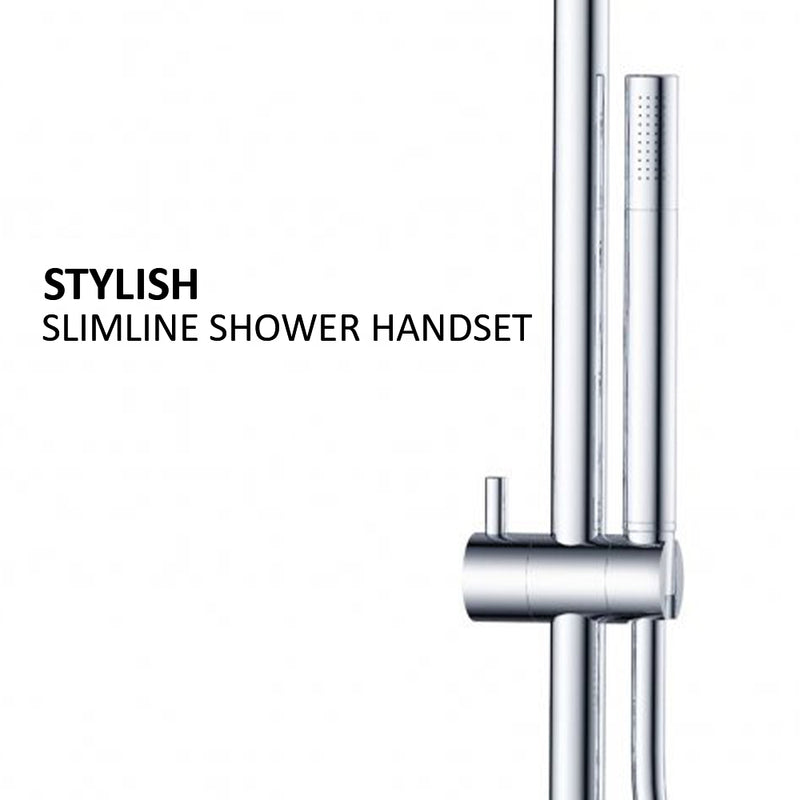 Concealed Thermostatic Mixer Shower 2 Outlet Round, MP 0.5, Height 850mm x Projection 350mm [55861]