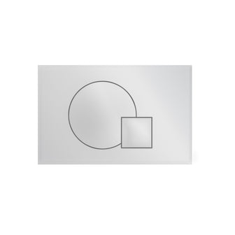 round toilet flush button Main image