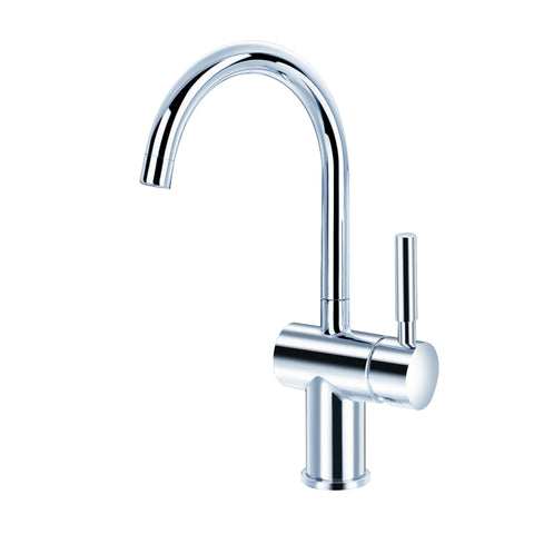 Monobloc kitchen tap with Swivel Spout - Single Lever, Chrome